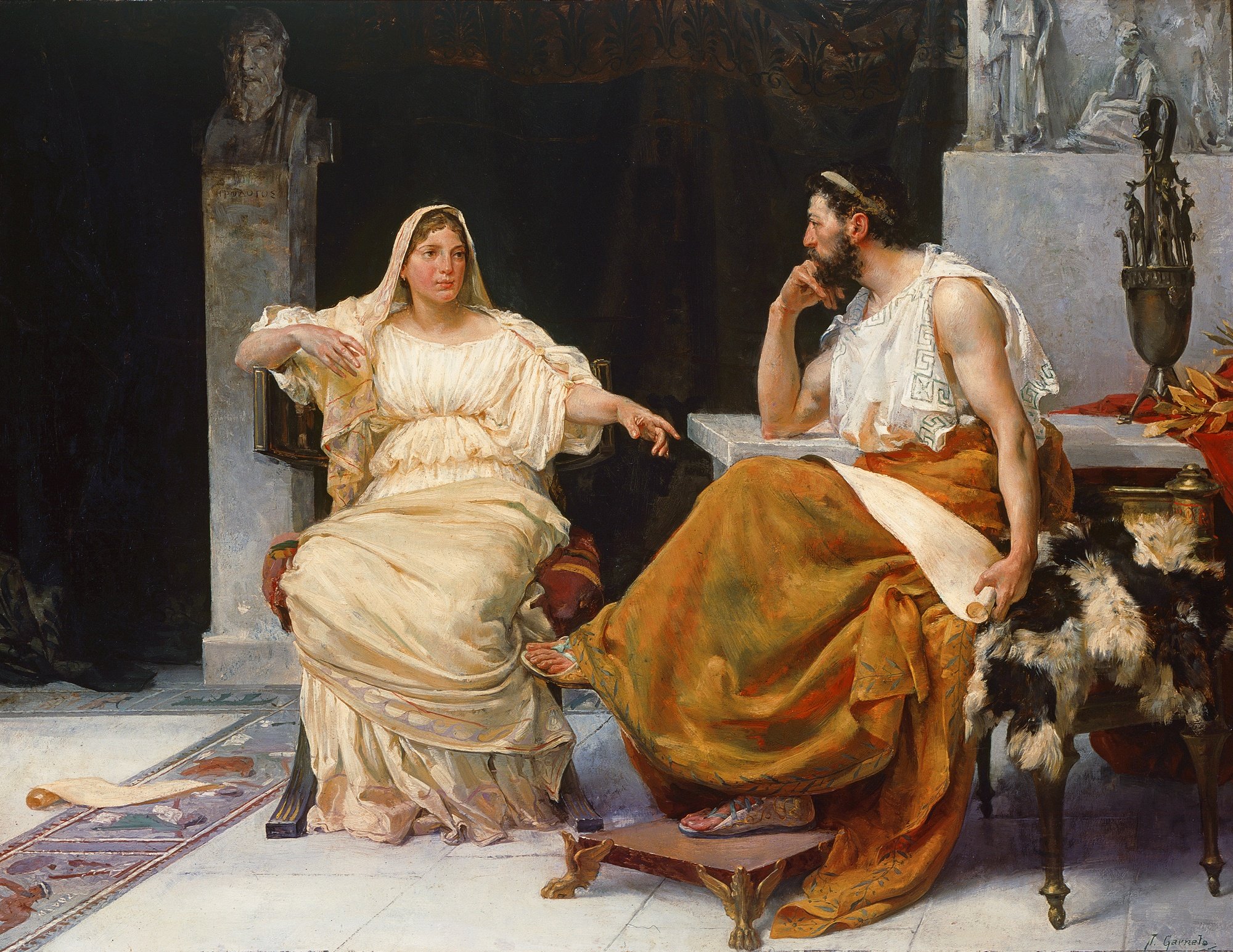 Aspasia y Pericles