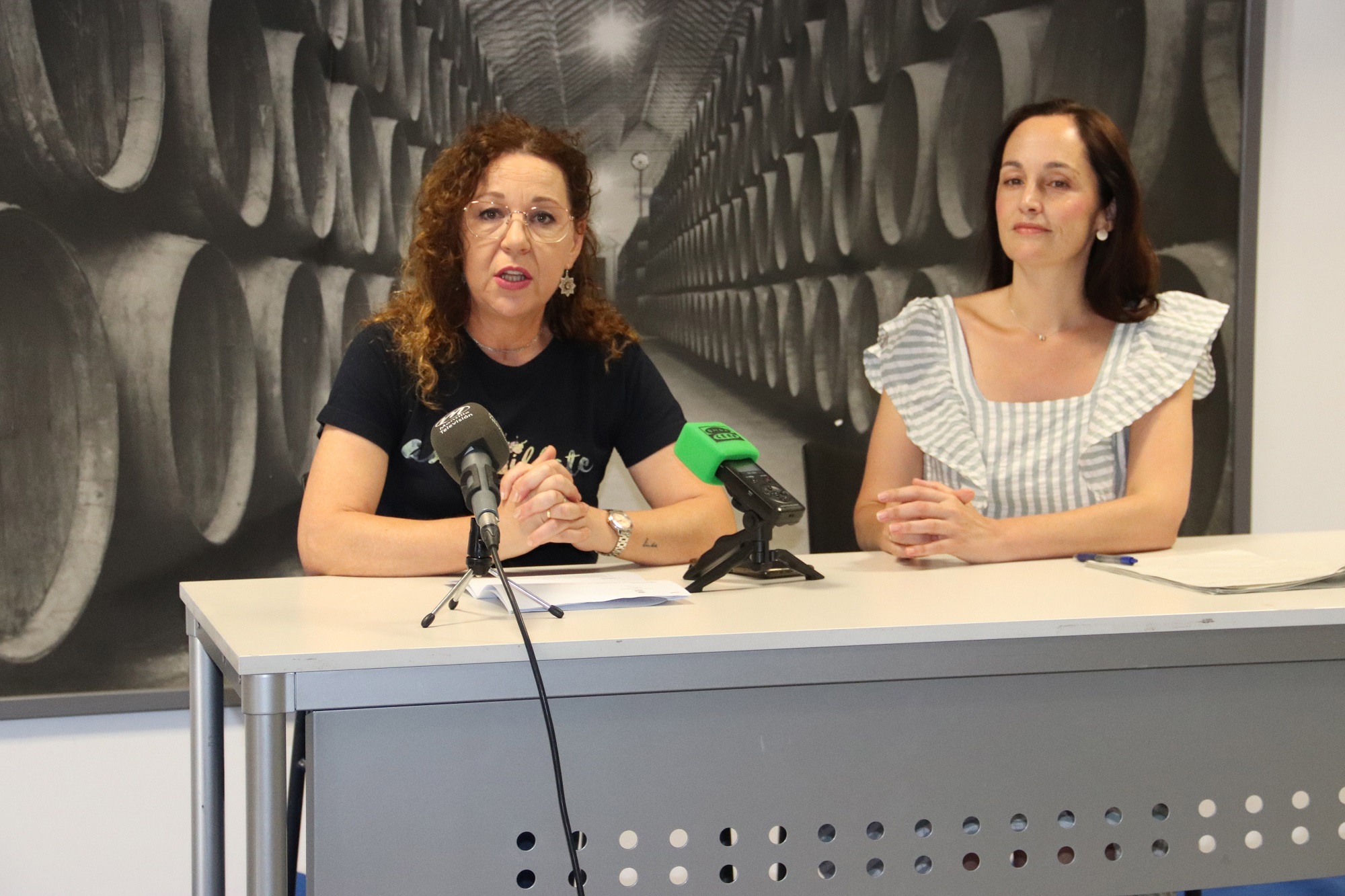 Sole Raya y Lidia Bujalance informan de las subvenciones municipales en el ámbito de la Cultura